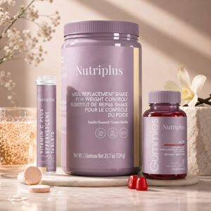 Nutriplus pentru slăbit aromă Vanilie 3 produse