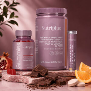 Set Nutriplus pentru slabit aroma ciocolata