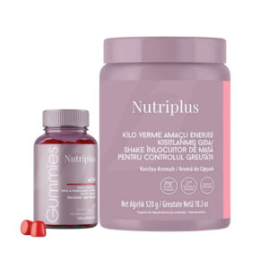 Set ingrasare Nutriplus Capsuni + ACV Gummies