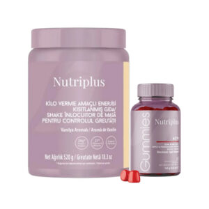 Set ingrasare Nutriplus Vanilie + ACV Gummies